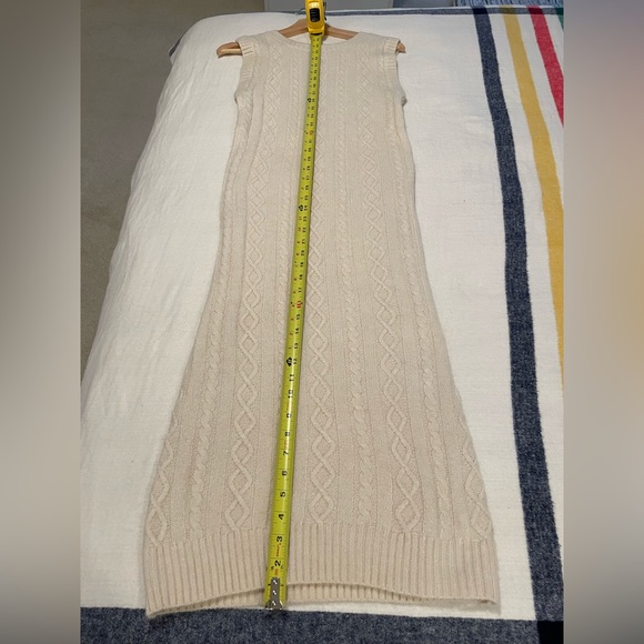 Cozy Cable Knit Sweater Dress - great under a blazer - Picture 6 of 9